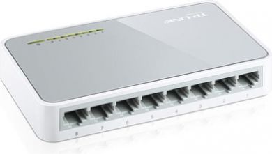 Tp-Link 8-vietīgs 10/100 Mbps Tīkla komutators (switch) TL-SF1008D | Elektrika.lv