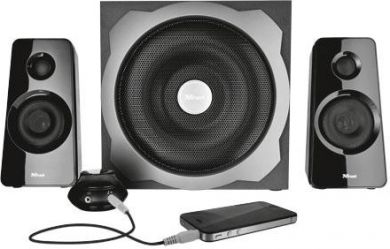 TRUST Speaker TRUST P.M.P.O. 120 Watts Black 19019 19019 | Elektrika.lv