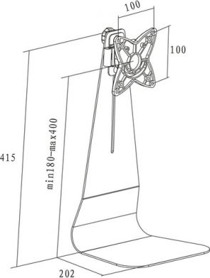 Neomounts TV SET ACC DESK MOUNT 10-27"/FPMA-D850BLACK NEOMOUNTS FPMA-D850BLACK | Elektrika.lv