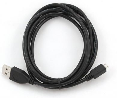 Gembird CABLE USB2 TO MICRO-USB 3M/CCP-MUSB2-AMBM-10 GEMBIRD CCP-MUSB2-AMBM-10 | Elektrika.lv