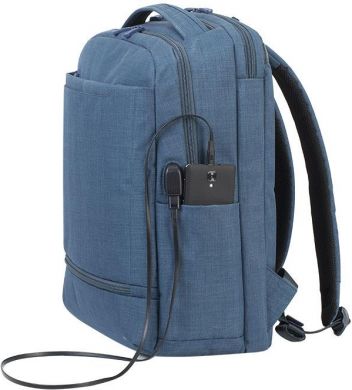 Rivacase NB BACKPACK BISCAYNE 17.3"/8365 BLUE RIVACASE 8365BLUE | Elektrika.lv