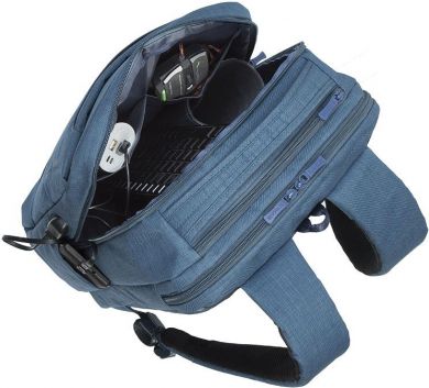 Rivacase NB BACKPACK BISCAYNE 17.3"/8365 BLUE RIVACASE 8365BLUE | Elektrika.lv