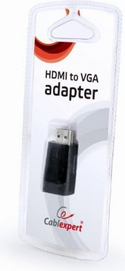 Cablexpert I/O ADAPTER HDMI TO VGA/BLIST A-HDMI-VGA-001 GEMBIRD AB-HDMI-VGA-001 | Elektrika.lv
