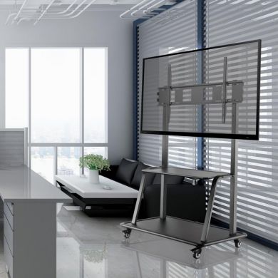 Neomounts TV SET ACC FLOOR STAND 60-105"/NS-M4000BLACK NEOMOUNTS NS-M4000BLACK | Elektrika.lv