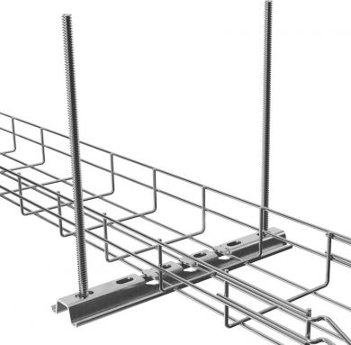 Kopos Mounting profile, for 300mm mesh cable trays DZNP 300_VS | Elektrika.lv