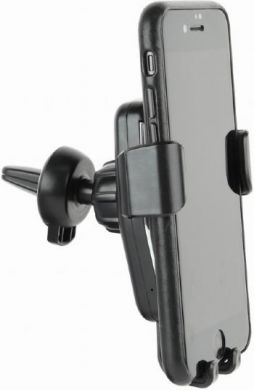 Gembird MOBILE HOLDER CAR W/CHARGER QI/EG-TA-CHAV-QI10-01 GEMBIRD EG-TA-CHAV-QI10-01 | Elektrika.lv
