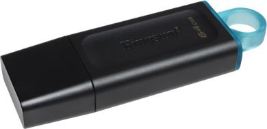 Kingston USB flash MEMORY DRIVE FLASH 64GB DTX, USB3.2, Melna DTX/64GB | Elektrika.lv