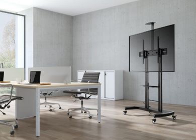 Gembird TV SET ACC FLOOR STAND 60-100"/TVS-100T-02 GEMBIRD TVS-100T-02 | Elektrika.lv
