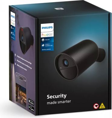Philips Hue Secure Camera black, wireless, 1080P 929003562602 | Elektrika.lv