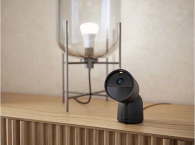 Philips Hue Secure Camera with stand black, wired, 1080P 929003562504 | Elektrika.lv