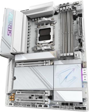 Gigabyte Mainboard GIGABYTE AMD X870E SAM5 ATX Memory DDR5 Memory slots 4 X870EAORUSPROICE1.1 X870E AORUS PRO ICE | Elektrika.lv