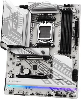 Asrock Mainboard ASROCK AMD X870 SAM5 ATX Memory DDR5 Memory slots 4 1xPCI-Express 4.0 16x 1xPCI-Express 5.0 16x 4xM.2 1xHDMI 6xUSB 2.0 4xUSB 3.2 2xUSB-C 1xOptical S/PDIF 1xRJ45 2xAudio port X870PRORS X870 PRO RS | Elektrika.lv