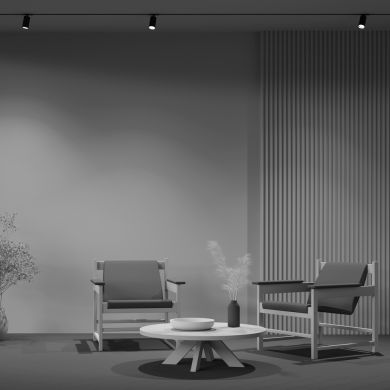 MAYTONI Ceiling lamp Focus S 1F 10W IP20 TR020-1-GU10-B | Elektrika.lv