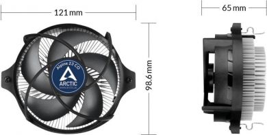  CPU COOLER SAM5/SAM4/ACALP00036 ARCTIC ACALP00036A | Elektrika.lv