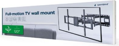 Gembird TV SET ACC WALL MOUNT 60-120"/WM-120ST-01 GEMBIRD WM-120ST-01 | Elektrika.lv