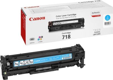 Canon TONER CYAN 2.9K 718C/2661B002 CANON 2661B002 | Elektrika.lv