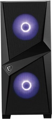 MSI Case MSI MAG FORGE 100M MidiTower Not included ATX MicroATX MiniITX Colour Black MAGFORGE100M MAGFORGE100M | Elektrika.lv