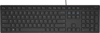 Dell KB216 ENG Melna klaviatūra ar vadu 580-ADHY | Elektrika.lv