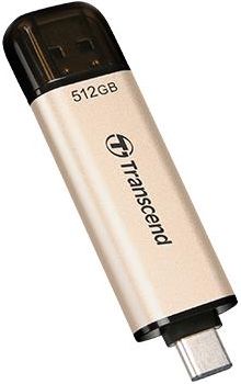 TRANSCEND USB flash JetFlash 930C 512 GB, USB3, Gold TS512GJF930C | Elektrika.lv