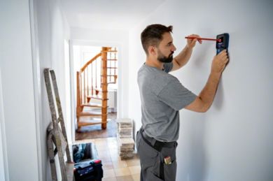 BOSCH Wall scanner GMS 120-27, BG, 2x1.5V 0601081700 | Elektrika.lv