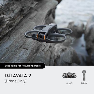 DJI Drone DJI Avata 2 (Drone Only) Consumer CP.FP.00000149 CP.FP.00000149.03 | Elektrika.lv
