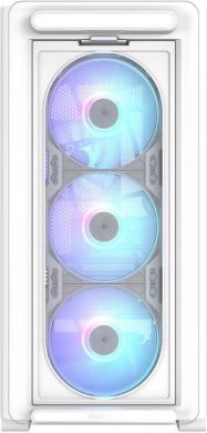 Asus Case ASUS A23 PLUS MidiTower Case product features Transparent panel MicroATX MiniITX Colour White A23PLUSTG/ARGBWHITE A23 PLUS TG/ARGB WHI | Elektrika.lv