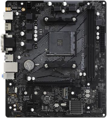 Asrock Mainboard ASROCK AMD B550 SAM4 MicroATX 1xPCI-Express 3.0 1x 1xM.2 1xPCI-Express 4.0 16x Memory DDR4 Memory slots 2 1x15pin D-sub 1xDVI 1xHDMI 2xUSB 2.0 4xUSB 3.2 1xPS/2 1xRJ45 3xAudio port B550M-HDV B550M-HDV | Elektrika.lv