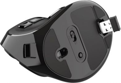 TRUST Computer mouse VOXX, Wireless, Bluetooth, Rechargeable, Black 23731 | Elektrika.lv