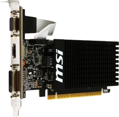 MSI VGA PCIE16 GT710 2GB GDDR3/GT 710 2GD3H LP MSI GT7102GD3HLP | Elektrika.lv