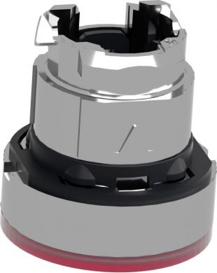 Schneider Electric Red flush illuminated pushbutton head &Oslash;22 spring return for integral LED. range of product: Harmony XB4 - device short name: ZB4 - product compatibility: integral LED - mounting diameter: 22 mm - operator additional information: with plain lens. ZB4BW343 | Elektrika.lv