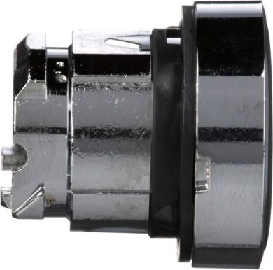 Schneider Electric Black flush pushbutton head &Oslash;22 spring return unmarked. range of product: Harmony XB4 - device short name: ZB4 - mounting diameter: 22 mm. ZB4BA2 | Elektrika.lv