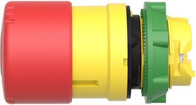 Schneider Electric Red &Oslash;30 Emergency stop, switching off head &Oslash;22 trigger and latching turn release. range of product: Harmony XB5 - device short name: ZB5 - mounting diameter: 22 mm. ZB5AS834 | Elektrika.lv