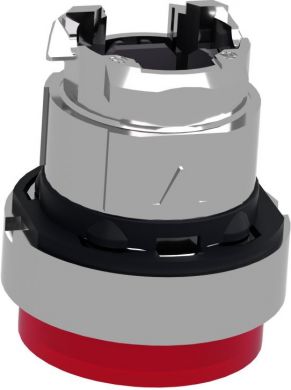Schneider Electric Red projecting illuminated pushbutton head &Oslash;22 push-push for integral LED. range of product: Harmony XB4 - product compatibility: integral LED - device short name: ZB4 - mounting diameter: 22 mm. ZB4BH43 | Elektrika.lv