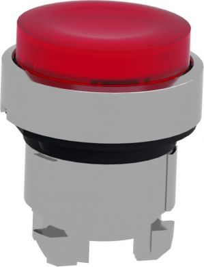 Schneider Electric Red projecting illuminated pushbutton head &Oslash;22 push-push for integral LED. range of product: Harmony XB4 - product compatibility: integral LED - device short name: ZB4 - mounting diameter: 22 mm. ZB4BH43 | Elektrika.lv