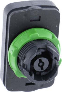 Schneider Electric White flush/red projecting/black flush triple-headed pushbutton &Oslash;22 with marking. range of product: Harmony XB5 - device short name: XB5 - mounting diameter: 22 mm - operator profile: 2 flush - 1 central projecting STOP pushbuttons - operators descri ZB5AA71124 | Elektrika.lv
