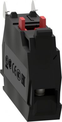 Schneider Electric Single contact block for head &Oslash;22 1NC silver alloy screw clamp terminal ZBE102 | Elektrika.lv