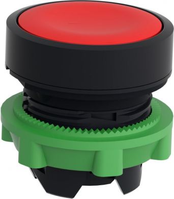 Schneider Electric Red flush pushbutton head &Oslash;22 push-push unmarked. range of product: Harmony XB5 - device short name: ZB5 - mounting diameter: 22 mm. ZB5AH04 | Elektrika.lv