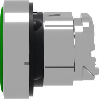 Schneider Electric Green flush pushbutton head &Oslash;22 push-push unmarked. range of product: Harmony XB4 - device short name: ZB4 - mounting diameter: 22 mm. ZB4BH03 | Elektrika.lv