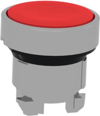 Schneider Electric Red flush pushbutton head &Oslash;22 push-push unmarked. range of product: Harmony XB4 - device short name: ZB4 - mounting diameter: 22 mm. ZB4BH04 | Elektrika.lv