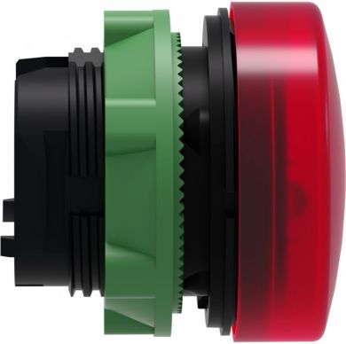 Schneider Electric Red pilot light head &Oslash;22 plain lens for integral LED. range of product: Harmony XB5 - product or component type: head for pilot light - product compatibility: integral LED - device short name: ZB5 - mounting diameter: 22 mm - operator additional info ZB5AV043 | Elektrika.lv
