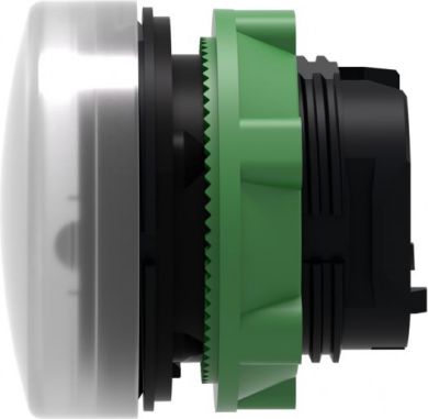 Schneider Electric White pilot light head &Oslash;22 plain lens for integral LED. range of product: Harmony XB5 - product or component type: head for pilot light - product compatibility: integral LED - device short name: ZB5 - mounting diameter: 22 mm - operator additional in ZB5AV013 | Elektrika.lv
