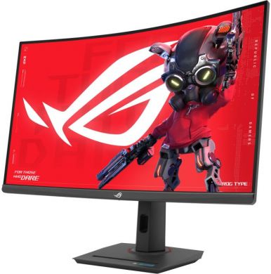 Asus LCD Monitor ASUS ROG Strix XG32WCMS 31.5" Gaming/Curved Panel VA 2560x1440 16:9 280Hz 1 ms Swivel Pivot Height adjustable Tilt 90LM09X0-B01970 90LM09X0-B01970 | Elektrika.lv