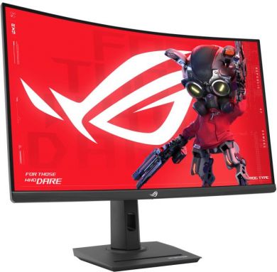 Asus LCD Monitor ASUS ROG Strix XG32WCMS 31.5" Gaming/Curved Panel VA 2560x1440 16:9 280Hz 1 ms Swivel Pivot Height adjustable Tilt 90LM09X0-B01970 90LM09X0-B01970 | Elektrika.lv