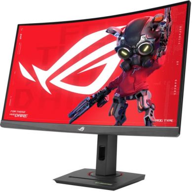 Asus LCD Monitor ASUS ROG Strix XG27WCMS 27" Gaming/Curved Panel VA 2560x1440 16:9 280Hz 1 ms Swivel Height adjustable Tilt 90LM09Y1-B01370 90LM09Y1-B01370 | Elektrika.lv
