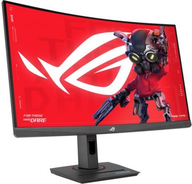 Asus LCD Monitor ASUS ROG Strix XG27WCMS 27" Gaming/Curved Panel VA 2560x1440 16:9 280Hz 1 ms Swivel Height adjustable Tilt 90LM09Y1-B01370 90LM09Y1-B01370 | Elektrika.lv