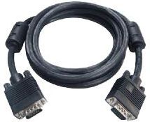 Cablexpert VGA cable, 1.8m, HD15M/HD15M, black CC-PPVGA-6B | Elektrika.lv