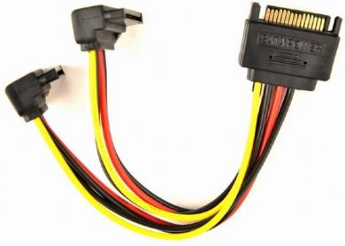 Gembird CABLE POWER SPLITTER SATA/0.15M CC-SATAM2F-02 GEMBIRD CC-SATAM2F-02 | Elektrika.lv