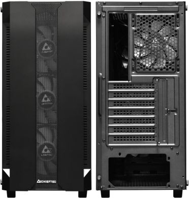  Case CHIEFTEC HUNTER MidiTower Not included ATX MiniITX Colour Black GS-01B-OP GS-01B-OP | Elektrika.lv