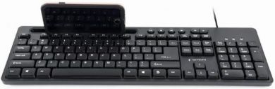 Gembird ENG Klaviatūra ar vadu, USB, Melna KB-UM-108 | Elektrika.lv