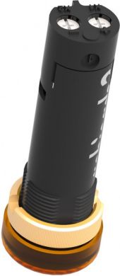 Schneider Electric Pilot light &Oslash;12, IP40/IP65, yellow, covered LED included, 24V, lugs. range of product: Harmony XVL - product or component type: LED pilot light with integral lens cap - component name: XVL - mounting diameter: 12 mm - protection type: integral ballas XVLA335 | Elektrika.lv